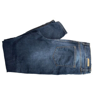 True Craft Jeans High Rise Skinny Women's Size 11 x 25.5 inseam Blue Distressed